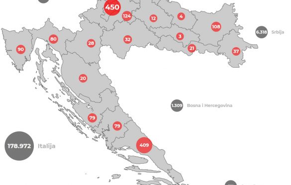 U HRVATSKOJ SVE VIŠE ZARAŽENIH KORONAVIRUSOM: Trenutno imamo gotovo 500 aktivnih slučajeva