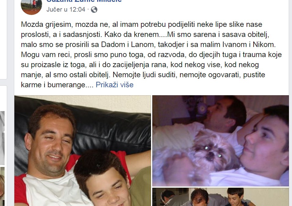 DIRLJIV ISTUP BIVŠE ŠTIMČEVE SUPRUGE: “Ne sudite i kudite, on je najbolji otac”